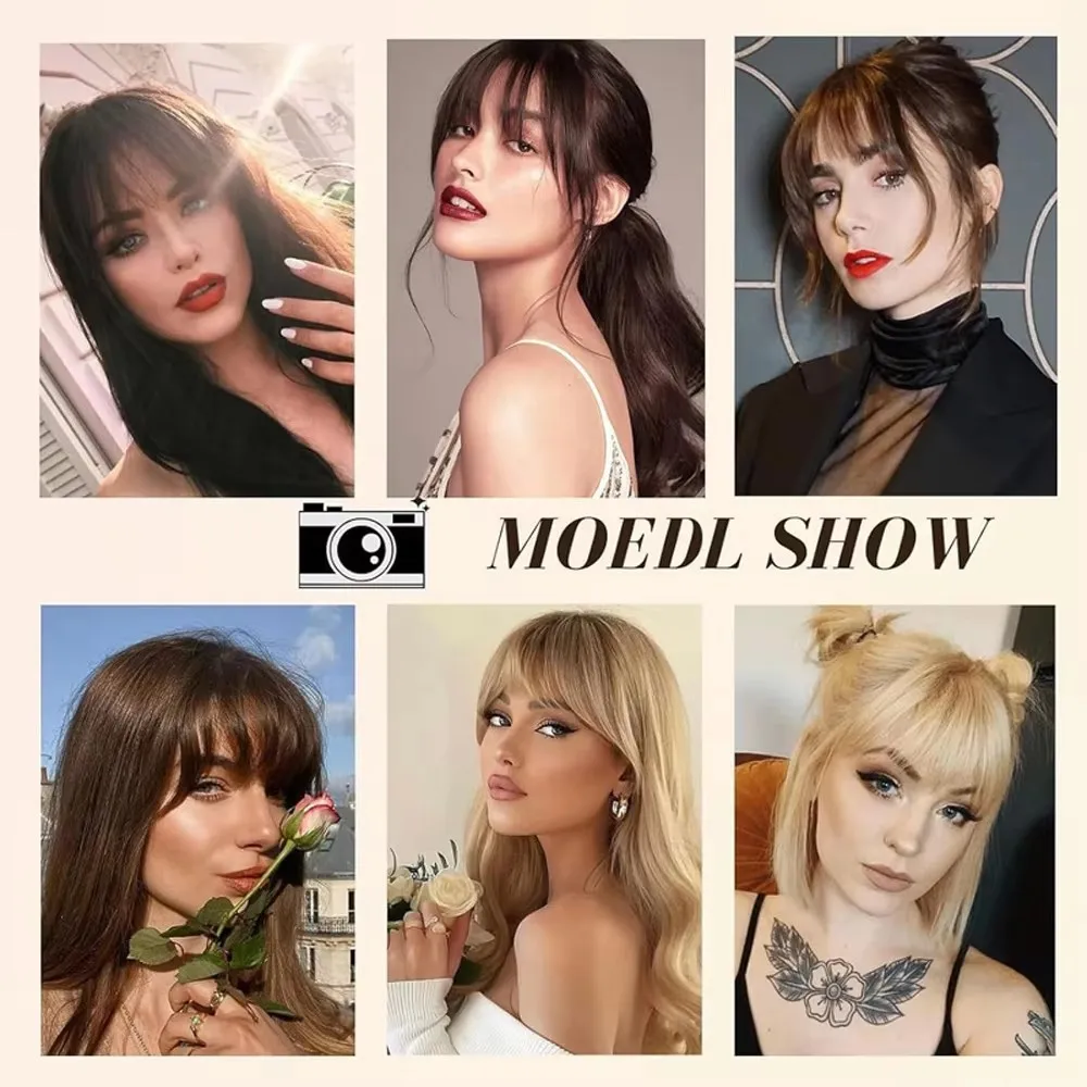Thumbnail 4 - #6 Trending Clip-In Fringe Bangs Right Now