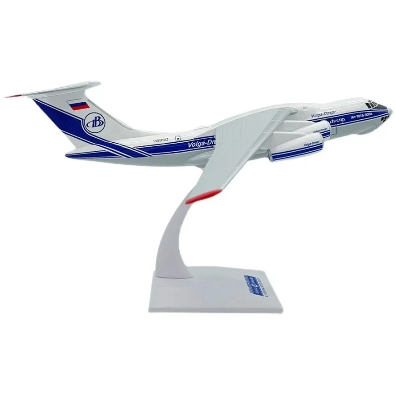 IL 76 1:200 USSR Large Scale Strategic Transport Aircraft Static Plane Display Model Original IL76 Russia Professional Model