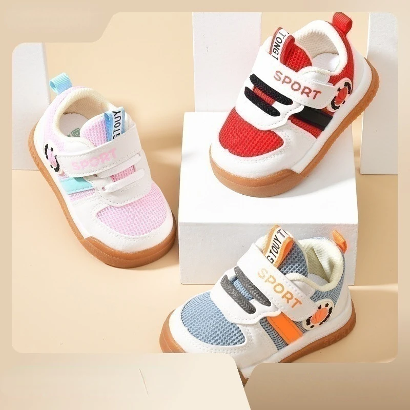 

Child Male Baby Walking Shoe Soft Soled Female Baby Casual Shoe Fashionable Kid Functional Shoes Versatile Boy Girl Network Shoe