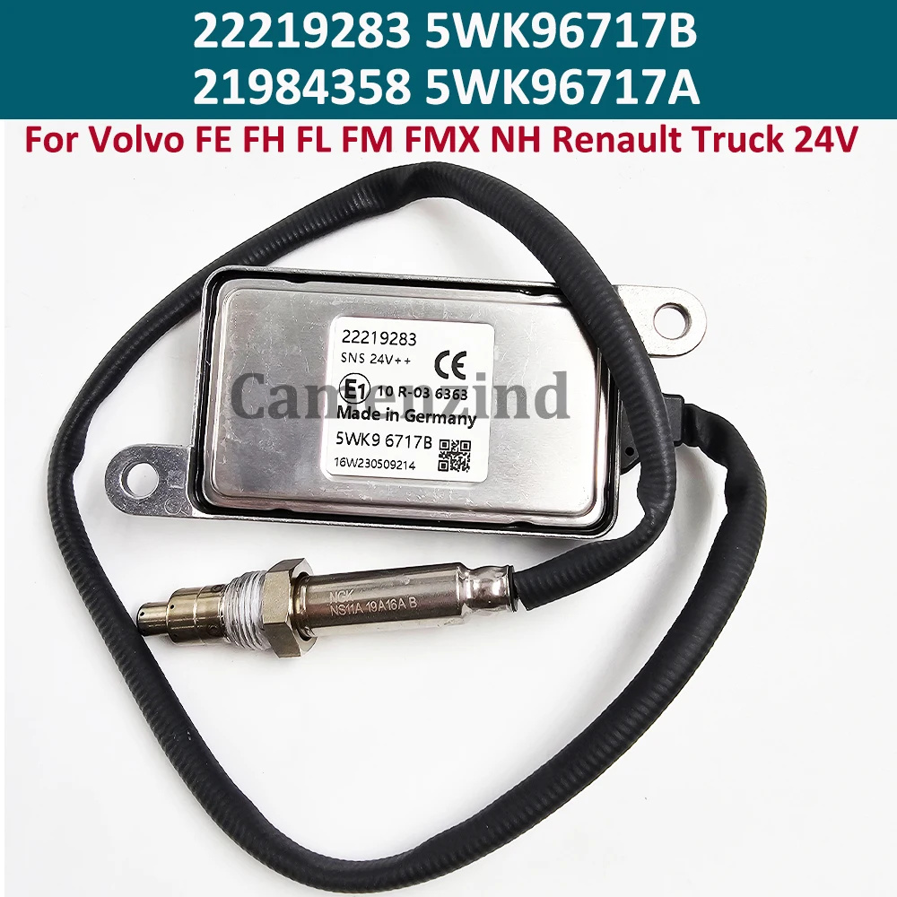 

High Quality 22219283 5WK96717B 5WK96717 21984358 5WK96717A Nitrox Oxygen NOX Sensor For Volvo FE FH FL FM FMX NH Renault Truck