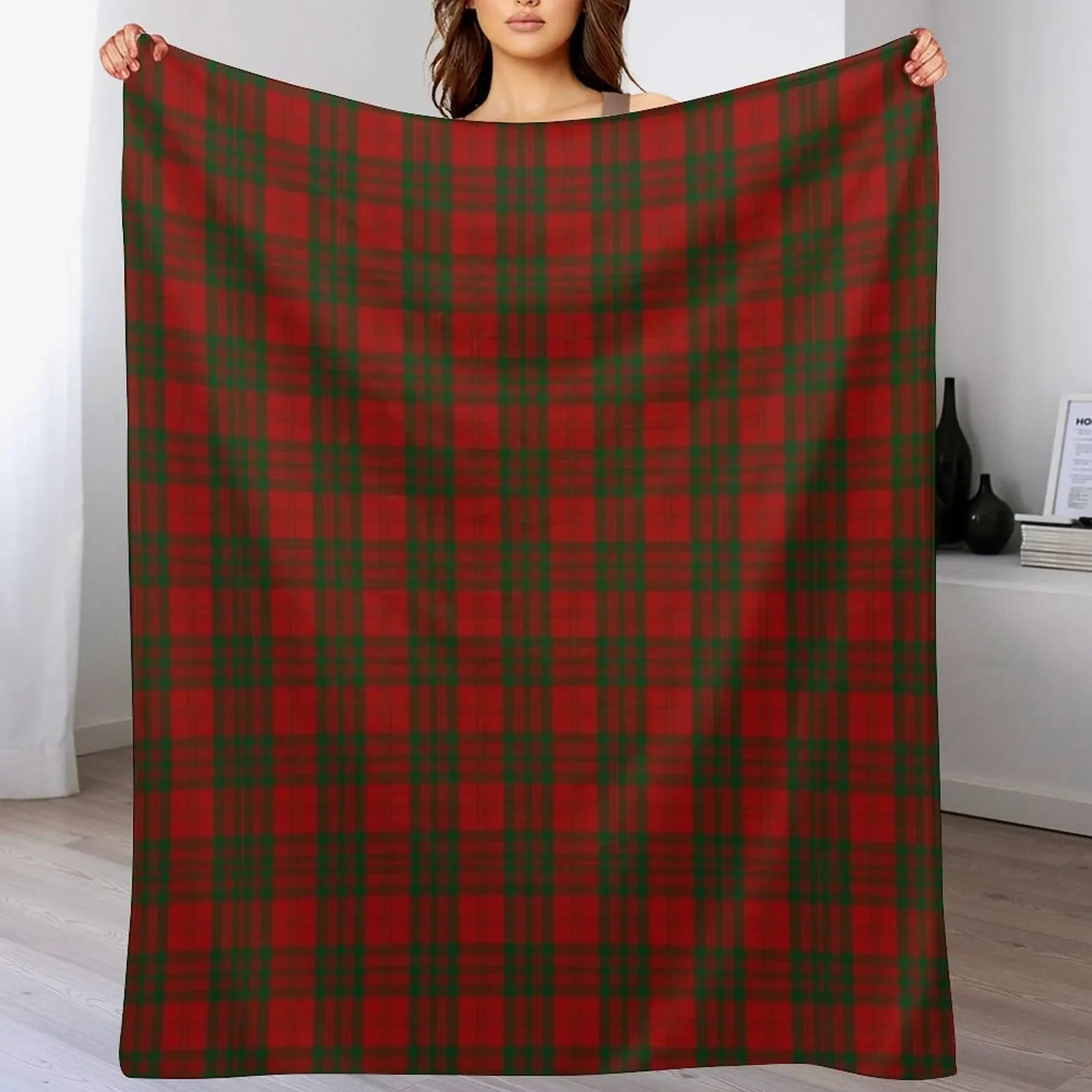 

Livingstone Clan Tartan Throw Blanket bed plaid Luxury Thicken manga Blankets