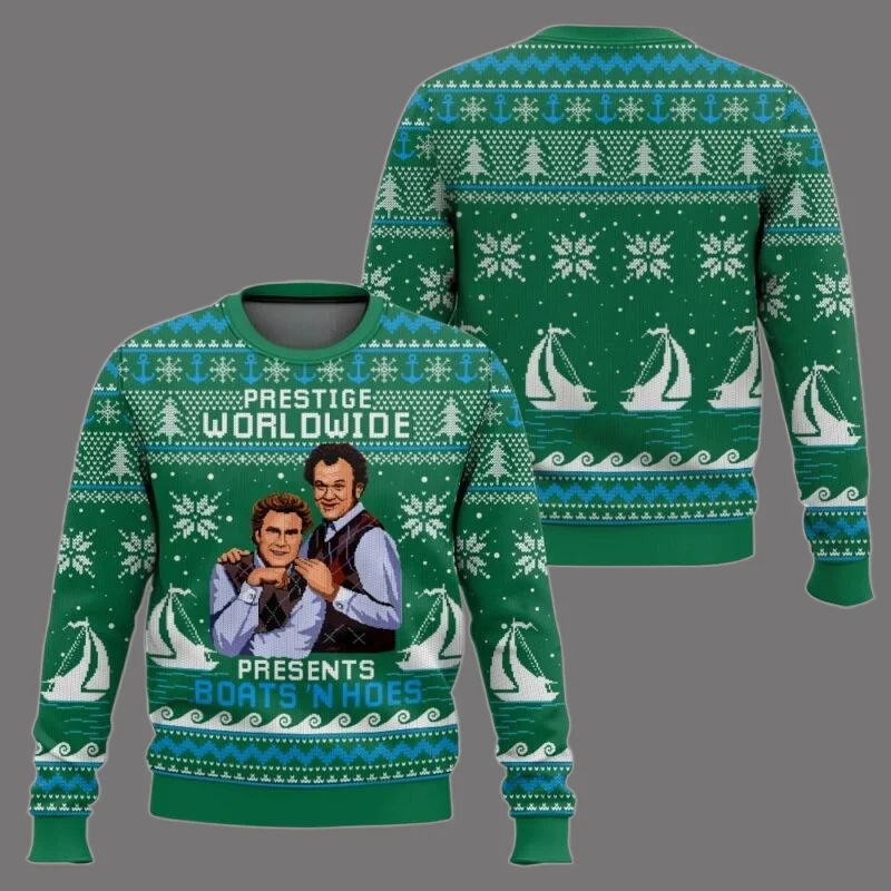 Step Brothers уродливый рождественский свитер забавный рождественский пуловер праздничная одежда семейный теплый уютный рождественский свитер подарок для женщин