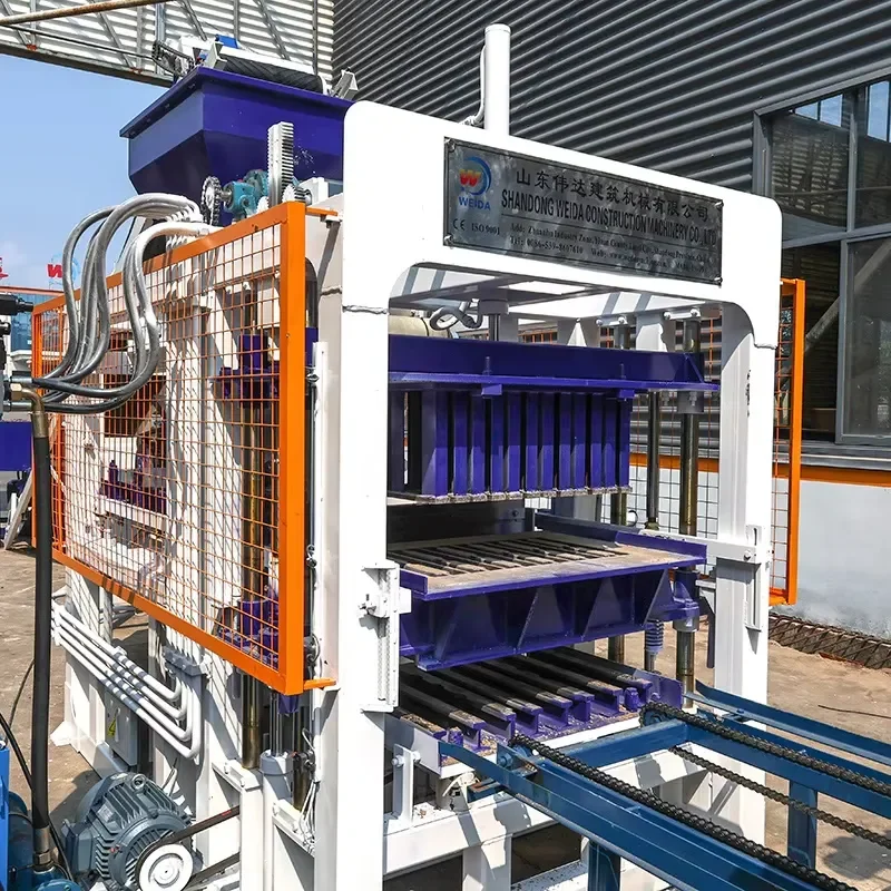 Fully Automatic Hydraulic Paving Hollow Interlock Curbstone Block Making Machine PLC Control Bearing Gearbox Easy Operation