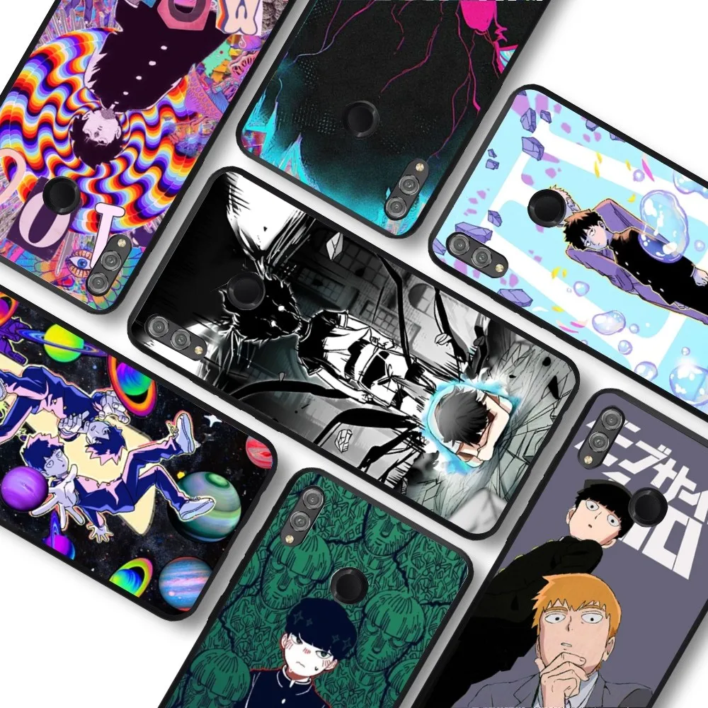 

Mob Psycho 100 Shigeo Kageyama Phone Case For Huawei Honor 10 Lite 9 20 7A 9X 30 50 60 70 Pro Plus Soft Silicone Cover