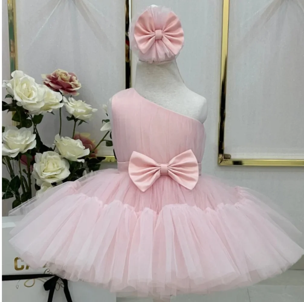 Lovely Flower Girl Dresses Kids Evening Gowns for Wedding Party First Communion Dresses Princess Appliques Vestido Comunion