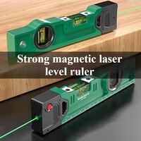 Small Gradienter High Precision Laser Level Ruler Ceramic Tile Pasting Angle Measuring Ruler Ceiling Installation Spirit Level