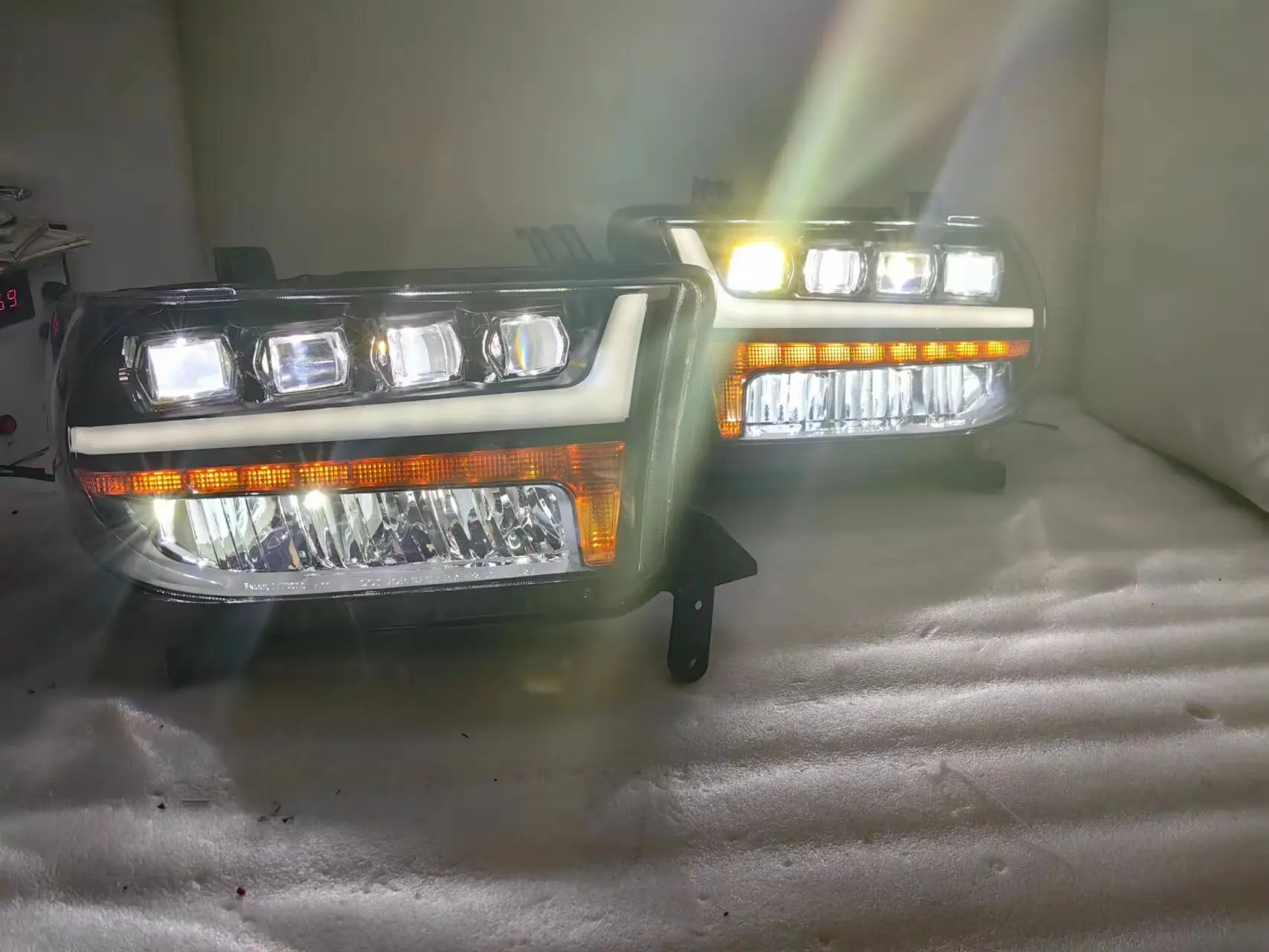 New Arrival Led Headlights For TOYOTA Tundra LED Head Lamp 2007-13 Year