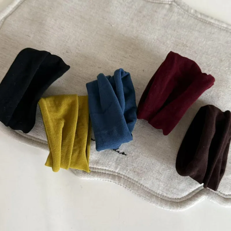 Autumn Velvet Seamless Hairbands Fashion Versatile High Ponytail Elastic Rubber Bands Women Girls Solid Color Hair Ropes Ties