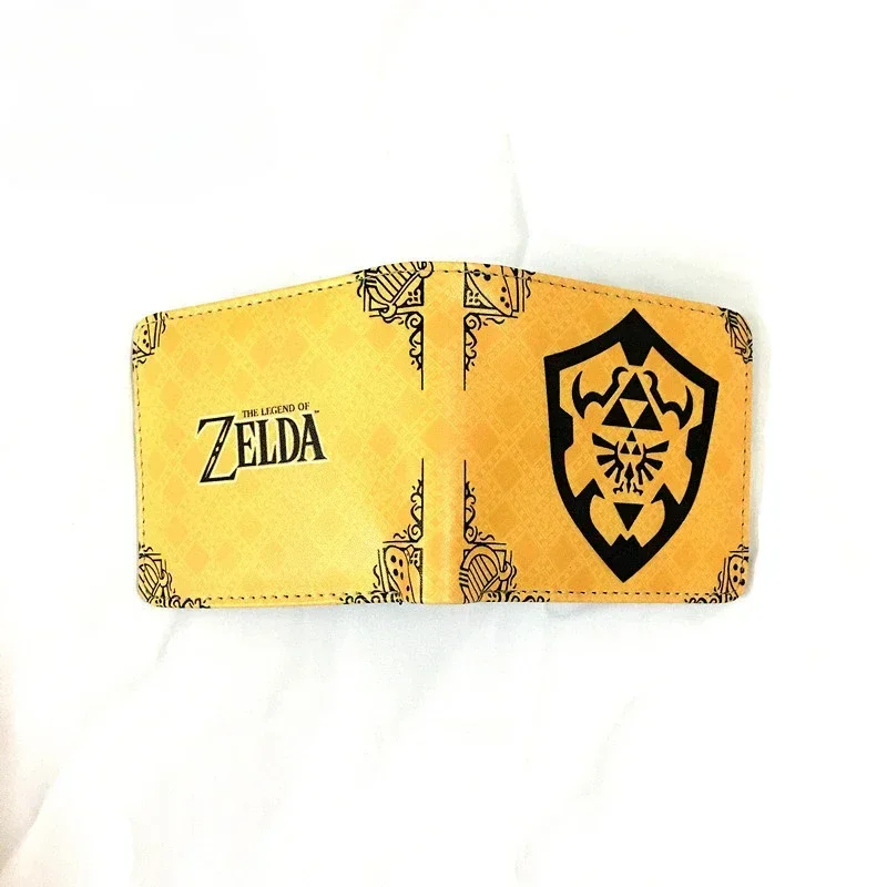 The Legend of Zeldaes Wallet Kawaii Men\'s Short Purse High Quality with Coin Purse for Young and Boy SE Cosplay Holder Xmas Gift