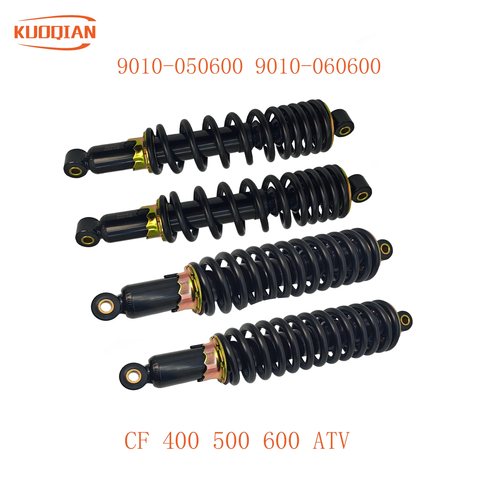 4PCS Front Rear Shock Absorber  9010-050600 9010-060600 For 400 CF500-ATV/-2ATV/X5,  600cc ATV  PARTS