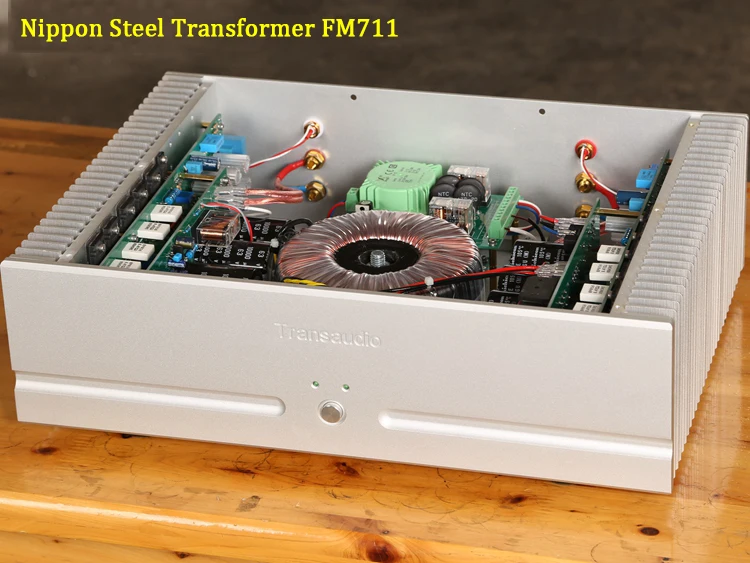 NEW 160W*2  Finished Refer to FM711 circuit Dual Channel Rear Amplifier 2N3440/5416 Toshiba 5200