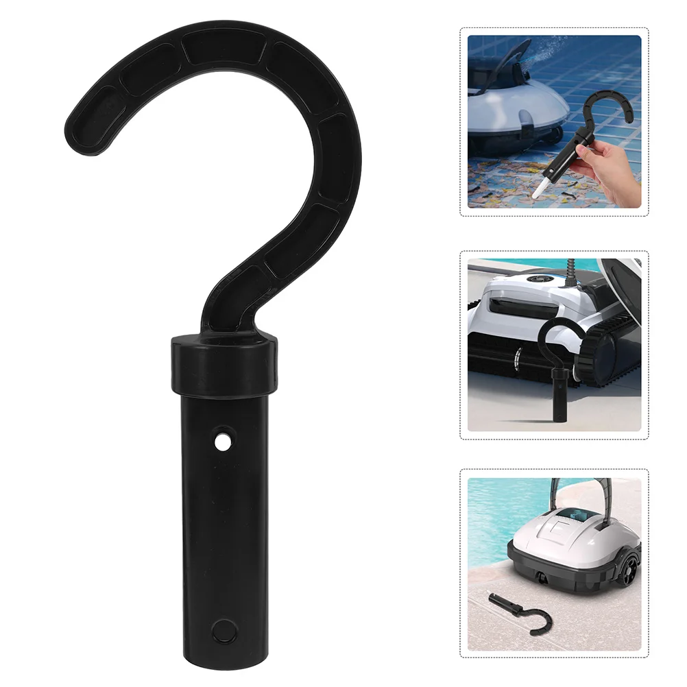 

2Pcs Pool Robot Cleaner Hooks Plastic Replacement Holder Convenient Storage for Pool Equipment Organizer Robot Cleaner Hanger