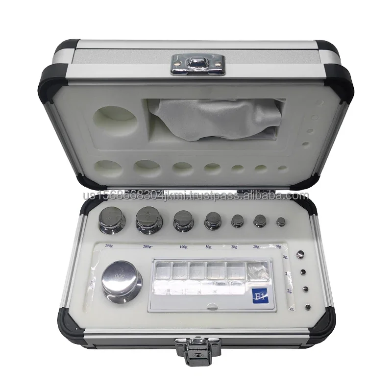 OIML Test Weights for Scale Calibration 1mg-500g Calibration Weight Set E1 E2 F1 F2 M1 Class 1G-500g Certified Weights in Stock