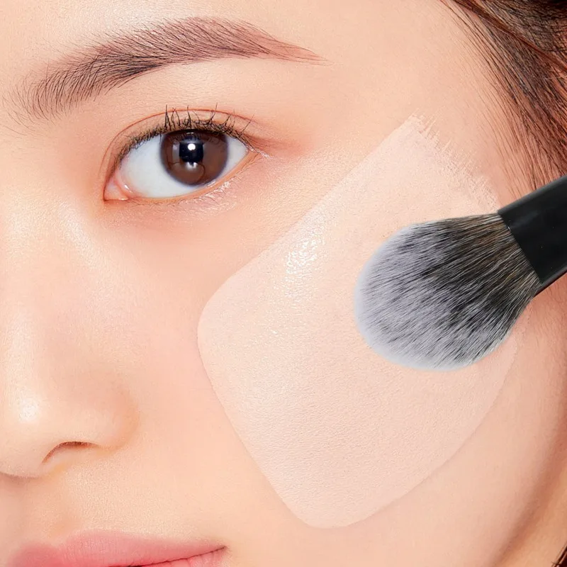 Foundation Gesicht Pinsel Künstliche Faser Doppelseitige Puder Rouge Professionelle Kontur Blending Kosmetische Make-Up-Tools