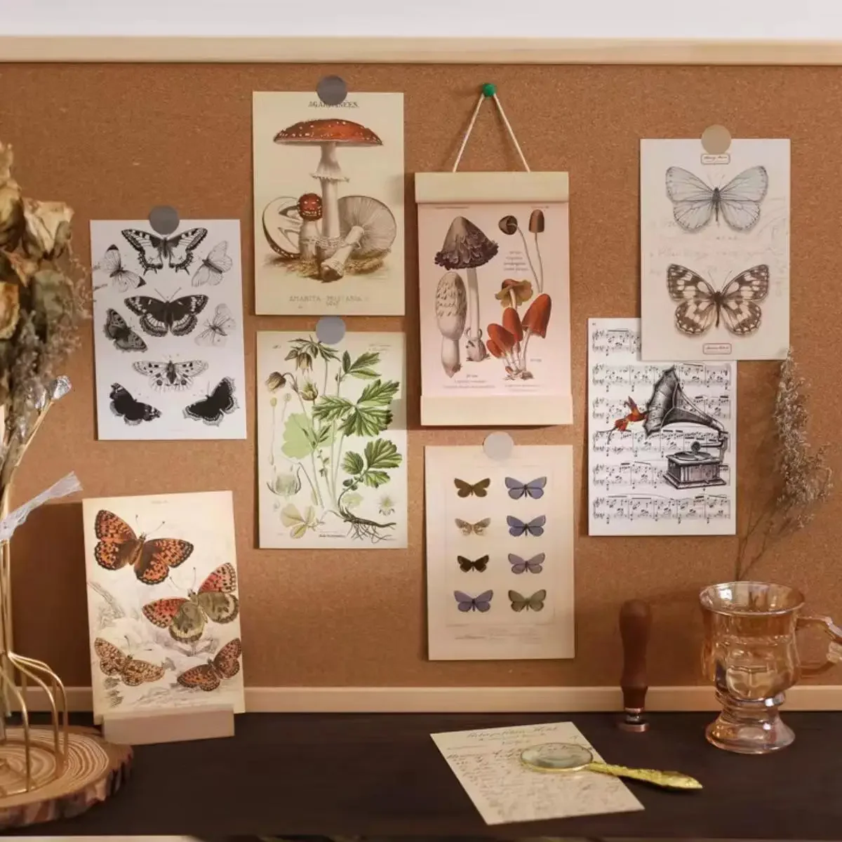 30 шт., ретро древние лесные животные, растения, образец открытки, винтажные творческие открытки для письма, поздравительные открытки, дневник, журналы, сделай сам