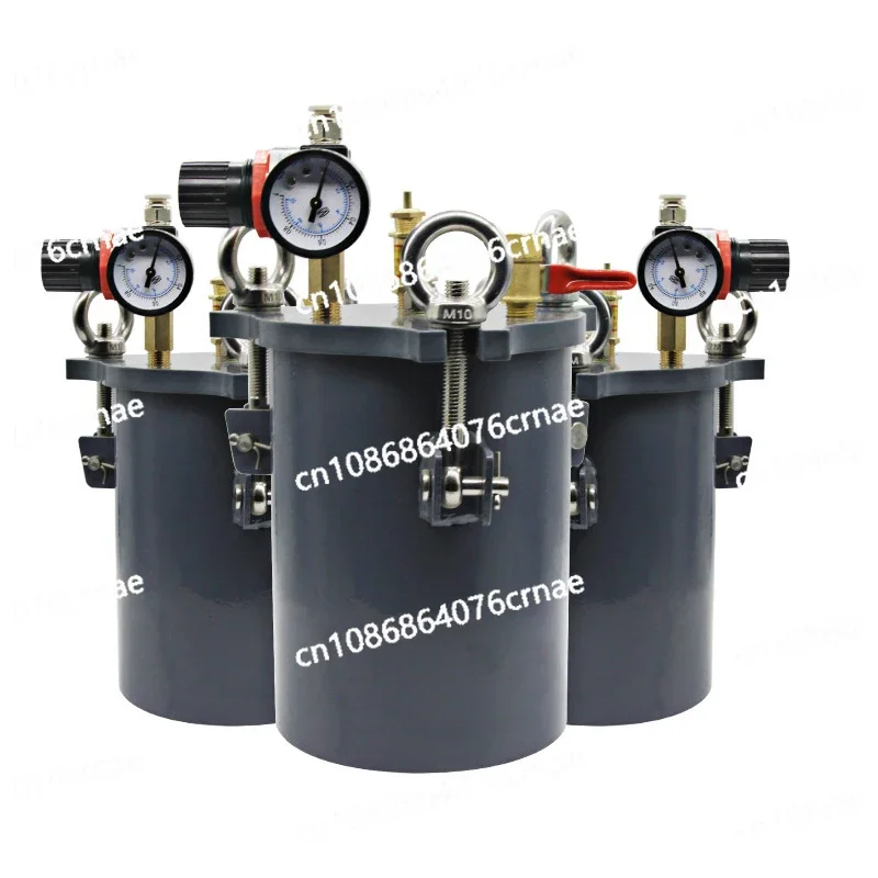 Glue Dispenser Pressure Tank Dispensing Bucket Carbon Steel Pressure Barrel 1L-10Ldispensing Bucket