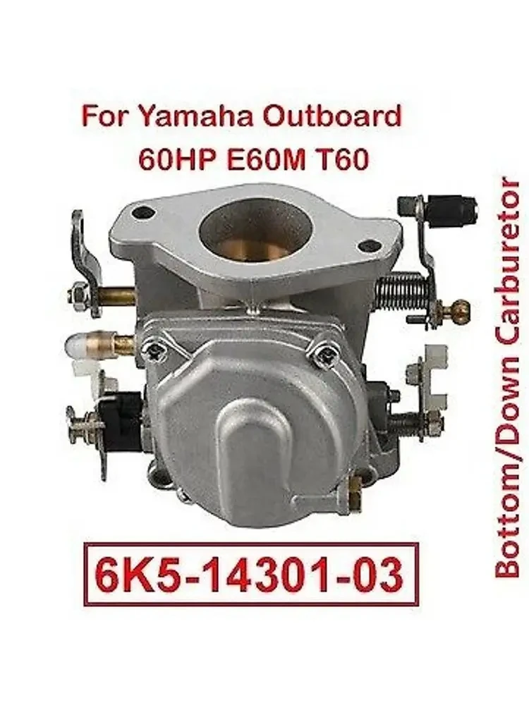 

Martian Boat Bottom Carburetor Yamaha 60HP E60M Outboard Engine Parsun T60 6K5-14301-03