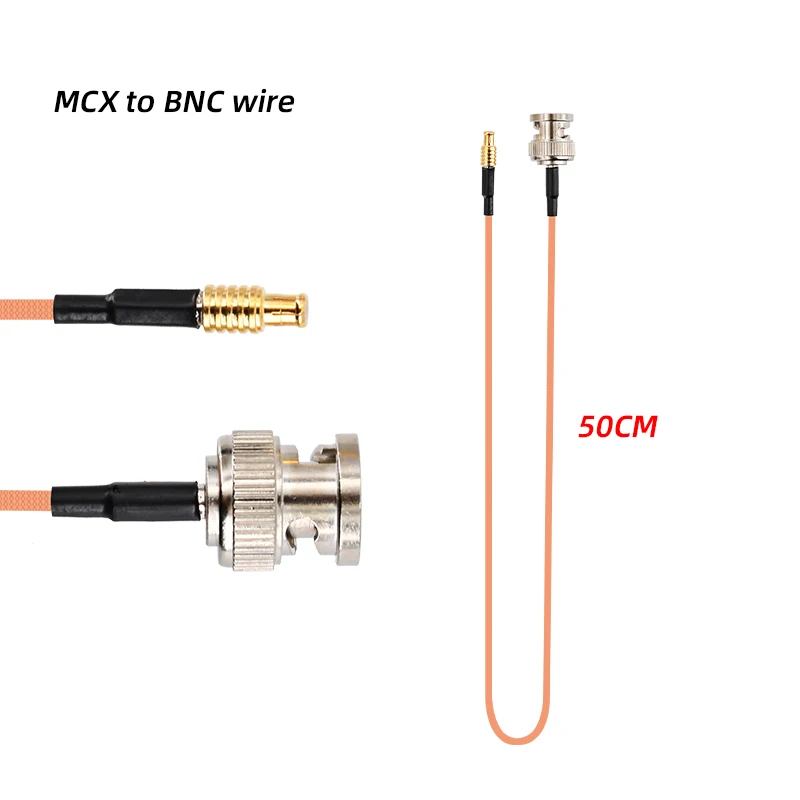 BNC Oscilloscope Probe Scope 100M Bandwidth Analyzer Alligator Clip Probe Multimeter Test Leads Electronic Oscilloscope Probe