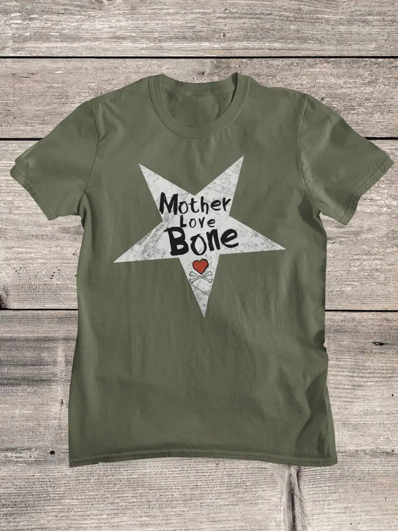 Mother Love Bone T-Shirt Men T-shirt Summer Cotton Short Sleeve O-Neck Men's T-Shirt