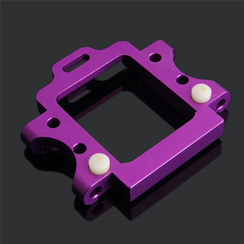 Accessori per parti di aggiornamento HSP per auto RC da 1 pezzo 102261 102061   Supporto per scatola ingranaggi posteriore in alluminio Modelli in scala 1/10 su strada 94102