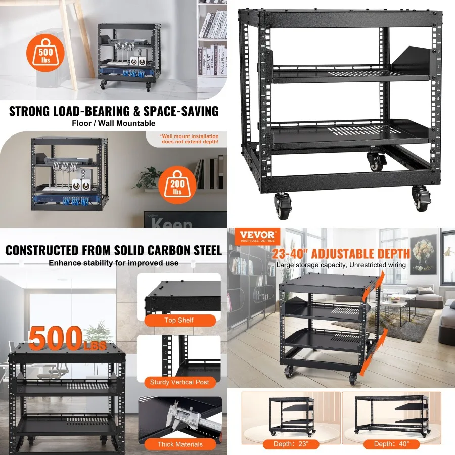 Vevor 9U 4 Post Ope… - image