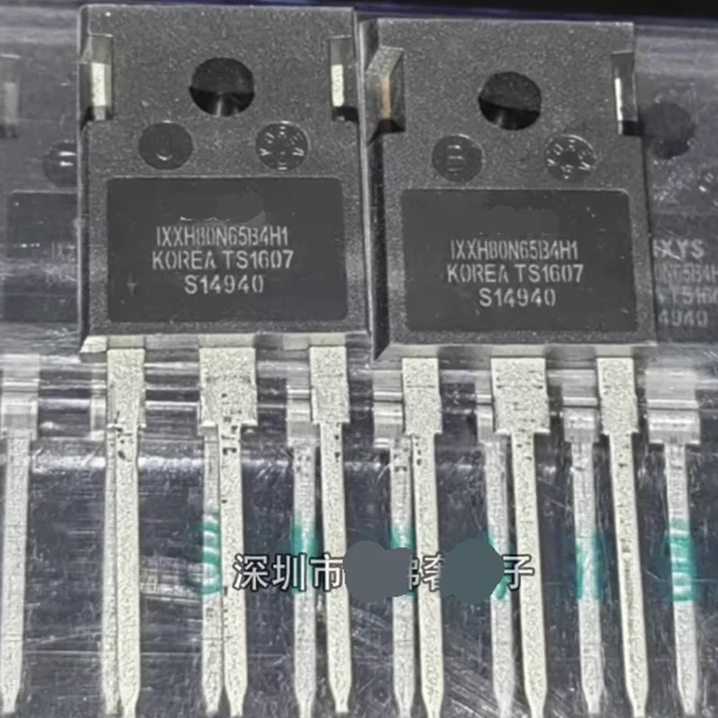 IXXH80N65B4H1 TO247AD 650V 80A  High-power damped N-channel enhancement-mode IGBT (Insulated Gate Bipolar Transistor)
