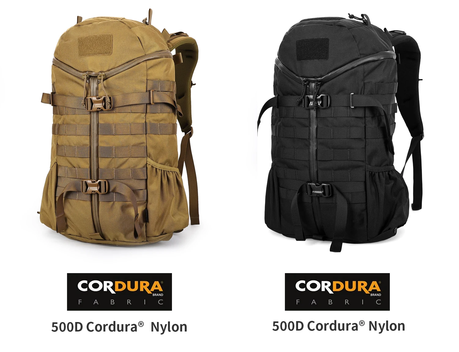 27L 2-Tage Cordura Taktischer Funktionaler Pendler-Reise-Outdoor-Bergsteiger-Wanderrucksack Rucksäcke – Detail 4