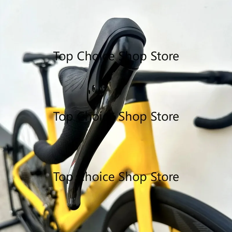 Big Size 61cm Factory Limit Endurance T800 Carbon Fiber Road Bike 24s Full Hydraulic Disc Brake Carbon Fiber Racing Bike