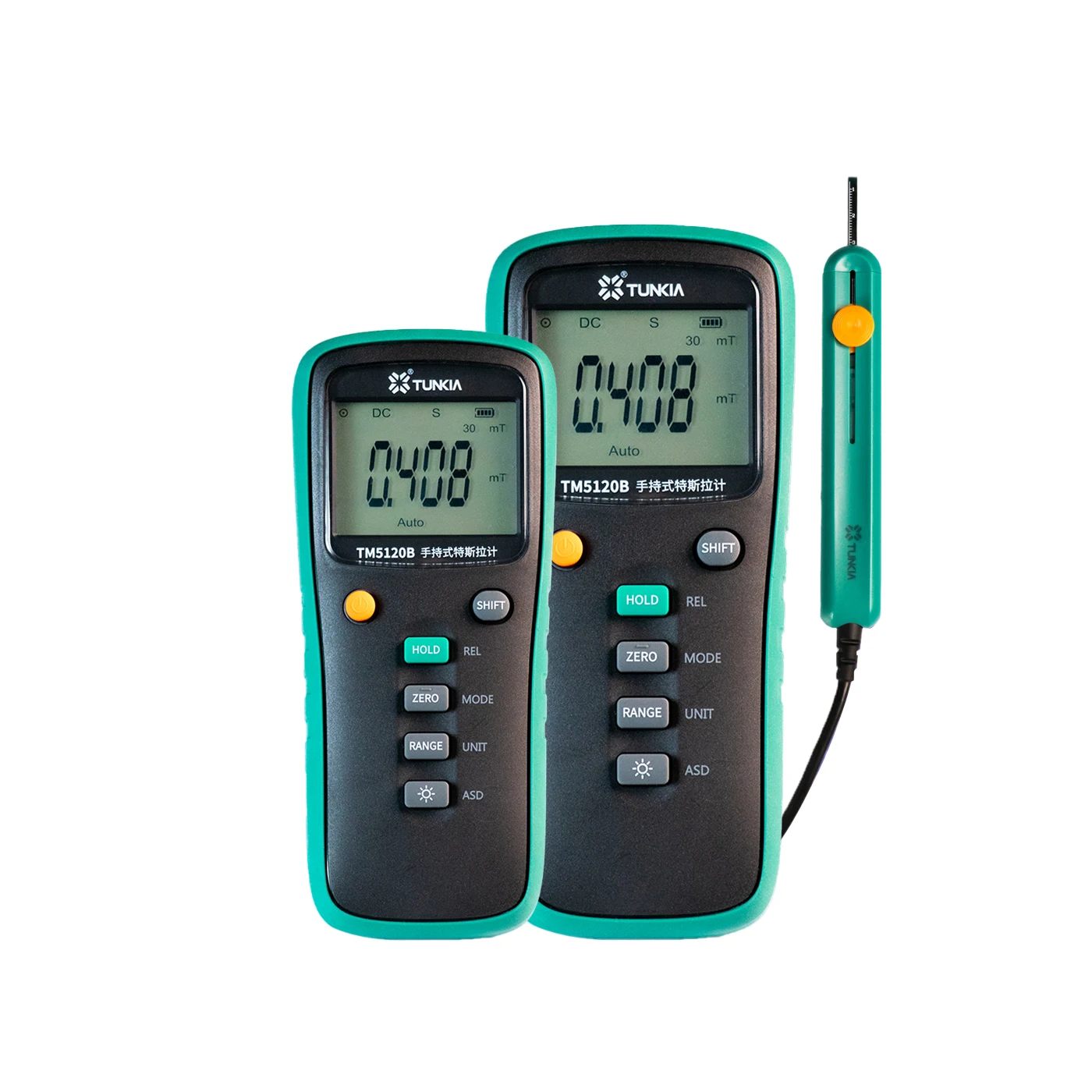 Tianheng TUNKIA TM5120B AC-DC Tes la Meter Handheld Gaussmeter Magnetic Tester for Test Instrument