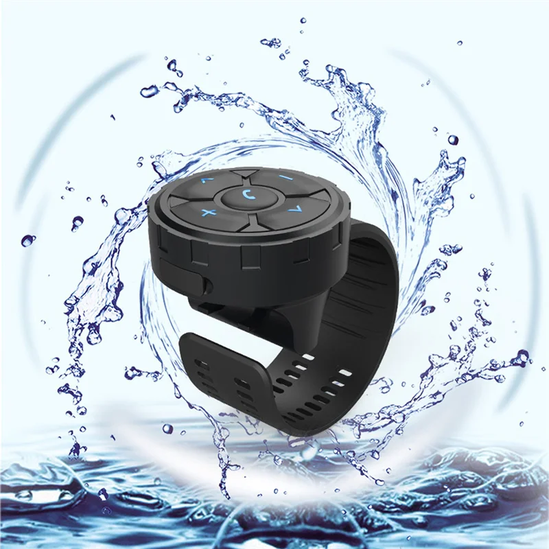 A06RP Robot Wireless Bluetooth Remote Button Universal Motorcycle/Bike Handlebar Media Controller Car Steering Wheel Control