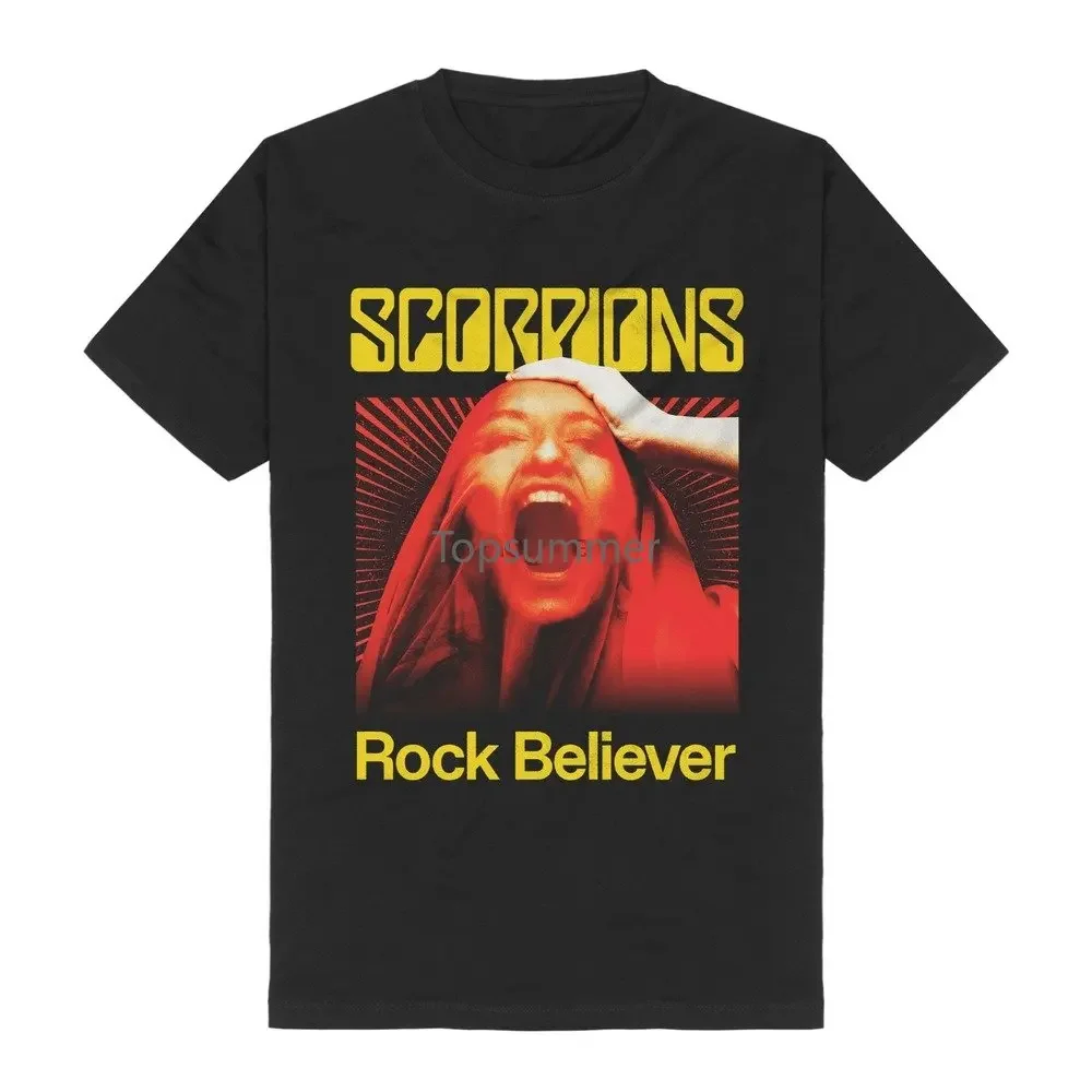 Scorpions Rock Believer Men T-Shirt S-3Xl Cotton