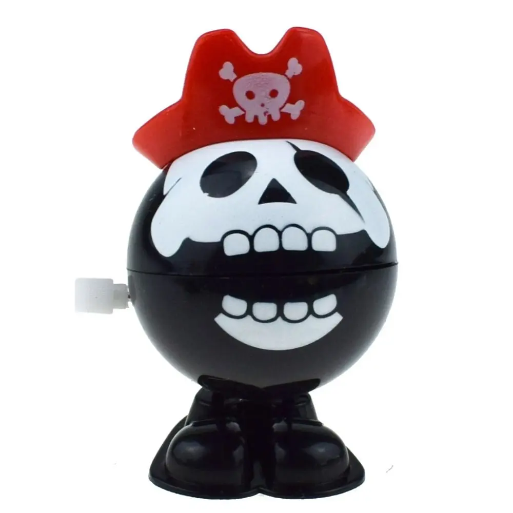 Halloween-serie Opwindspeelgoed Springende geest Halloween Uurwerkspeelgoed Piratenkop Fee Geest Prank Speelgoed Feest Interactieve rekwisieten