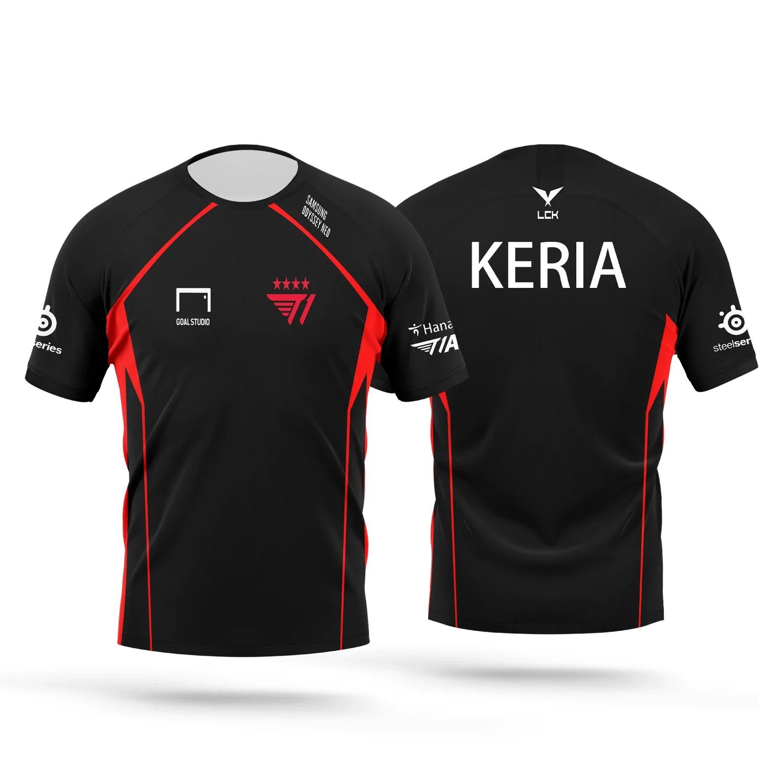 T1 Team Faker2024 New Esports Game Enthusiast League Of Legends Competition Competition Summer Men's And Women's T-Shirt