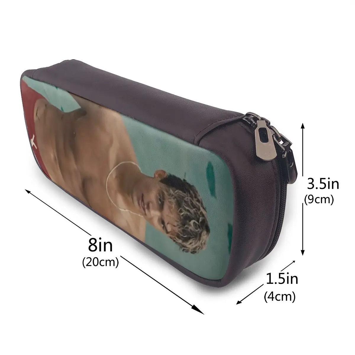 Matthew Broome My Fault London Movie Leather Pencil Case Pencil Pouch Storage Pen Box Pencil Bag for Boys Girls Gifts view 3