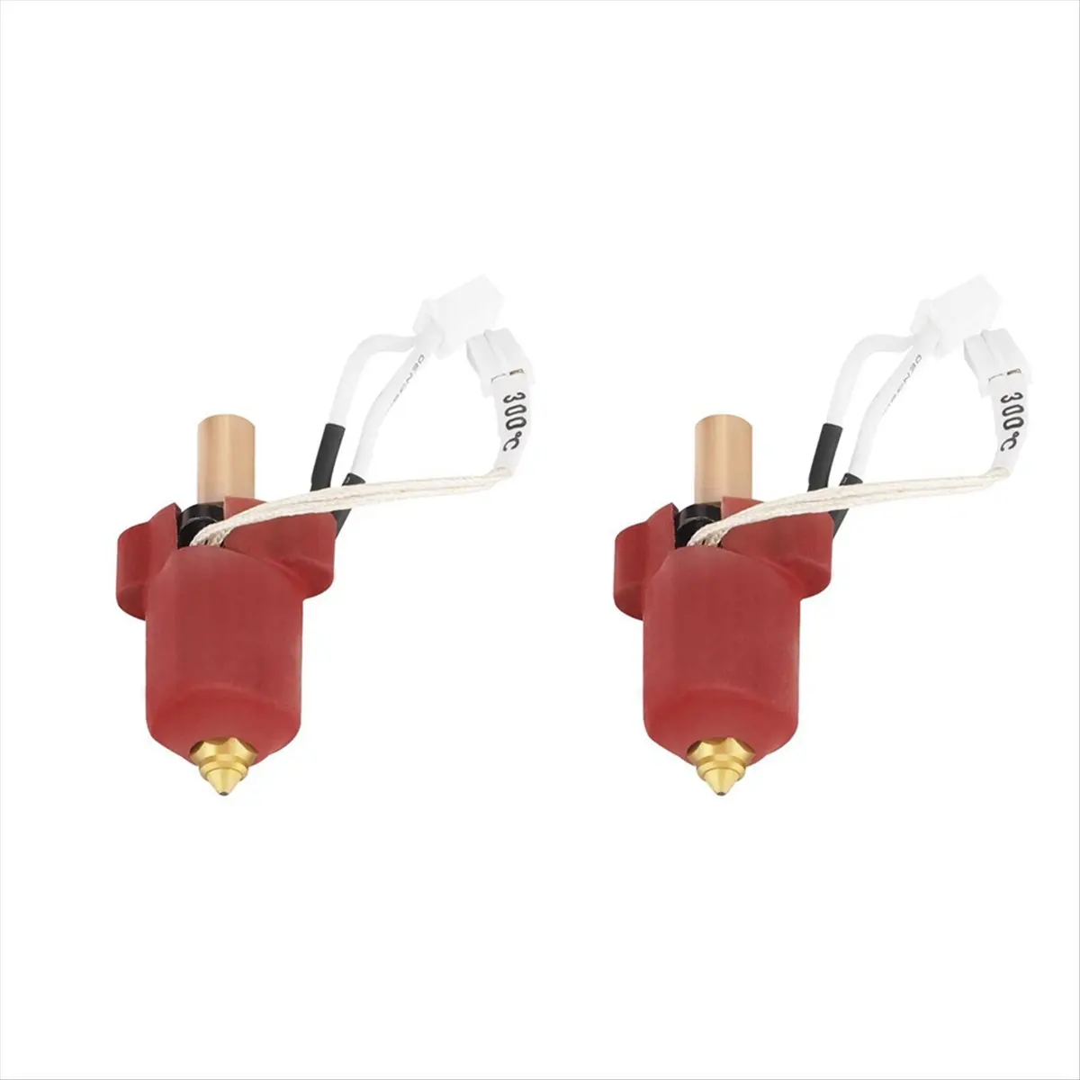 AT42 2PCS Hot End Kit for 3 V3 KE High-Speed Print Head High Thermal Conductivity 300°C Metal Extruder