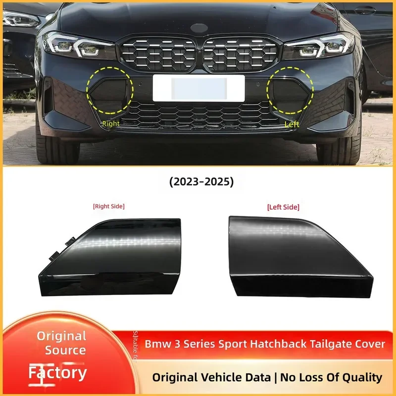 For BMW 3 Series G20 Front Tow Hook Cover 51118085456 Sports Bumper Trailer Eye Cap