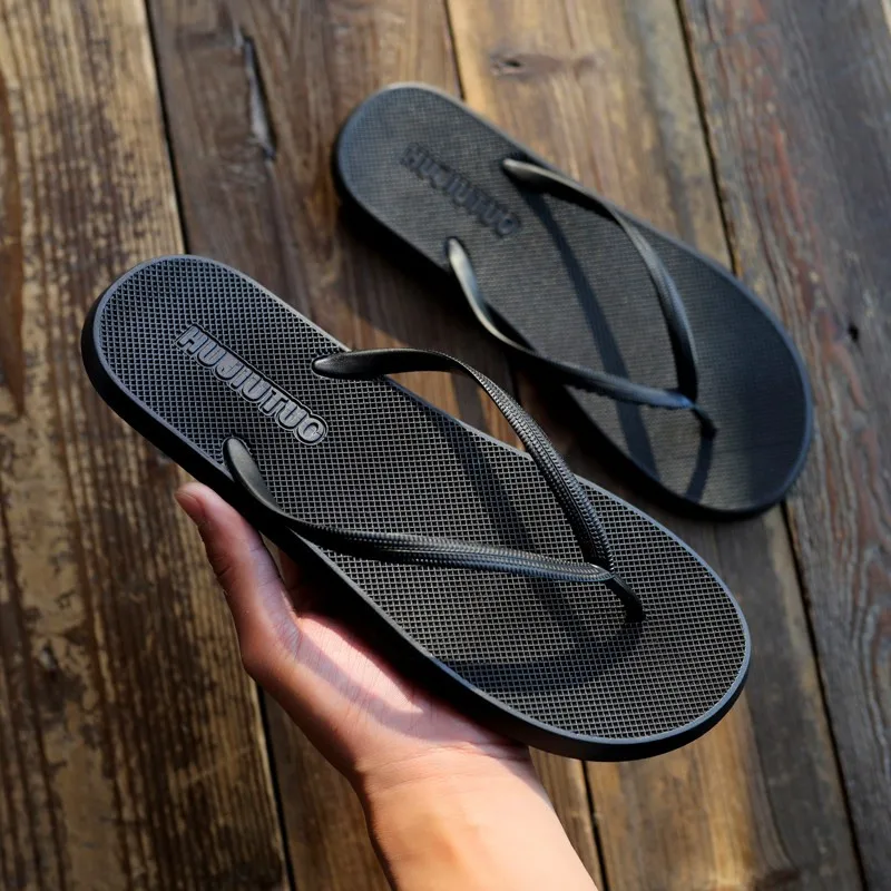 

Men's Driving Sandals Summer Anti-Slip Trendy Korean Version Beach Shoes Outdoor Cool Men's Flip Flops Comfortable Non-Slip