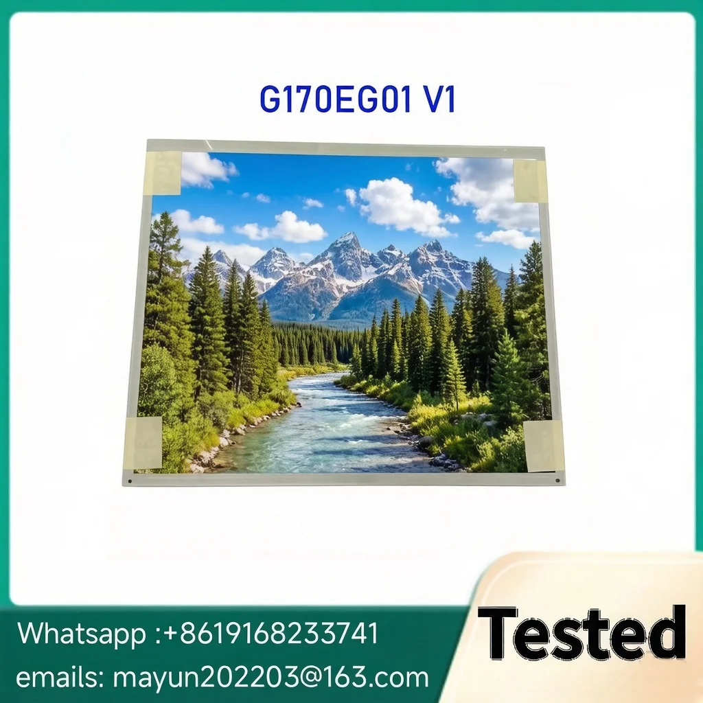 

Original G170EG01 V1 17 inch Industrial LCD Screen, Tested in Stock: G170EG01 V0 G170EG01 V.0 G170EG01 V.1 G170ETN01.0 