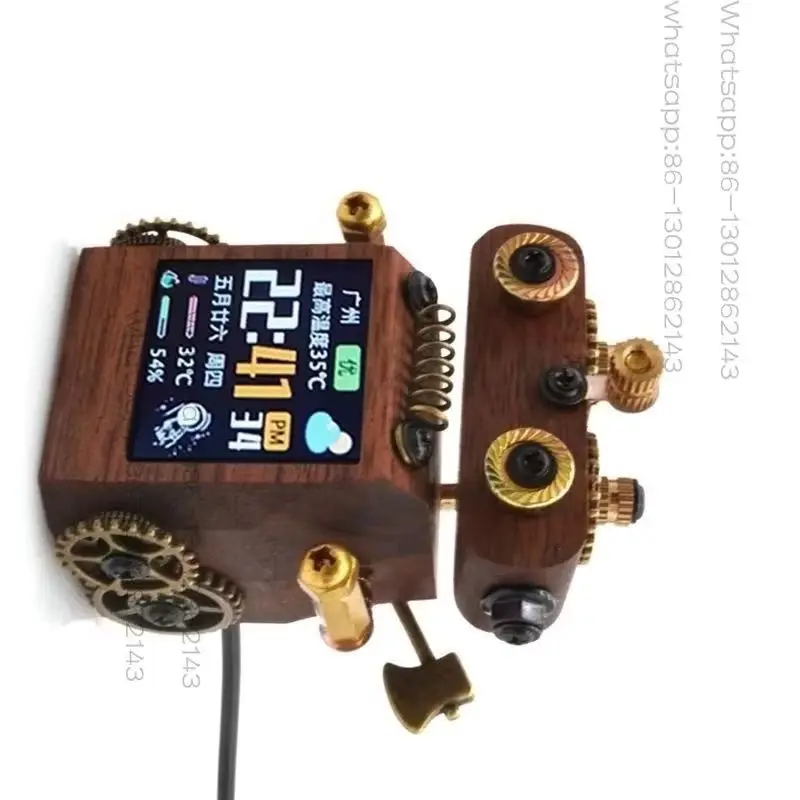 2026 NEW  1PCS  Intelligent weather forecast clock decoration robot technology desktop birthday gift
