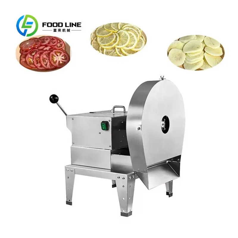 Customized size Commercial stainless steel salad main cutter intelligent roller slicer potato chips
