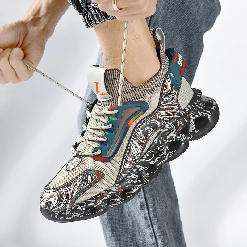 Men Shoes Sneakers female casual Men's Shoes tenis Luxury shoes Trainer Race Breathable Shoes fashion running Shoes for women image 4