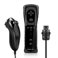 NEW 2 in 1 Wireless Gamepad For Nintendo Wii Control Set Motion Plus Remote Joystick Joypad for Nintendo Wii Games Controller