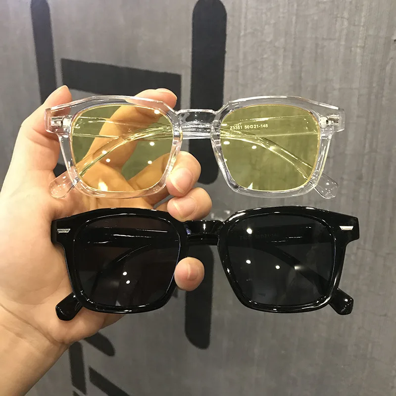 Rmm Marke 3 stücke/Set hochwertige neue Polygon Meter Nagel quadratische Sonnenbrille Mode Männer Hip Hop Brille Retro Sonnenbrille Frauen – Detail 7