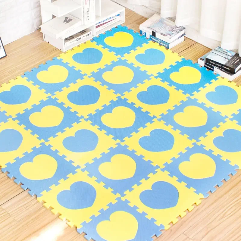 

Cartoon Play Mats 10PCS Activities Mat for Baby 30x30x1cm Baby Play Mat Puzzle Mat Baby Mat Tatame Crawling Mat Floor Noise Mat