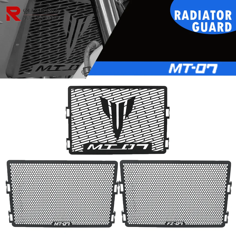 XSR700 MT FZ 07 Radiator Grille Guard Cover Fuel Tank Protect FOR YAMAHA XSR 700 MT-07 FZ-07 MT07 FZ07 2016-2023 2024 Motorcycle