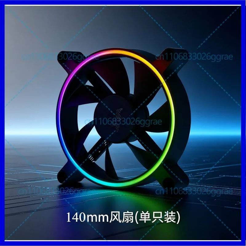 New For Razer Dart Colorful ARGB Computer Case LED Lighting PWM Control Fan
