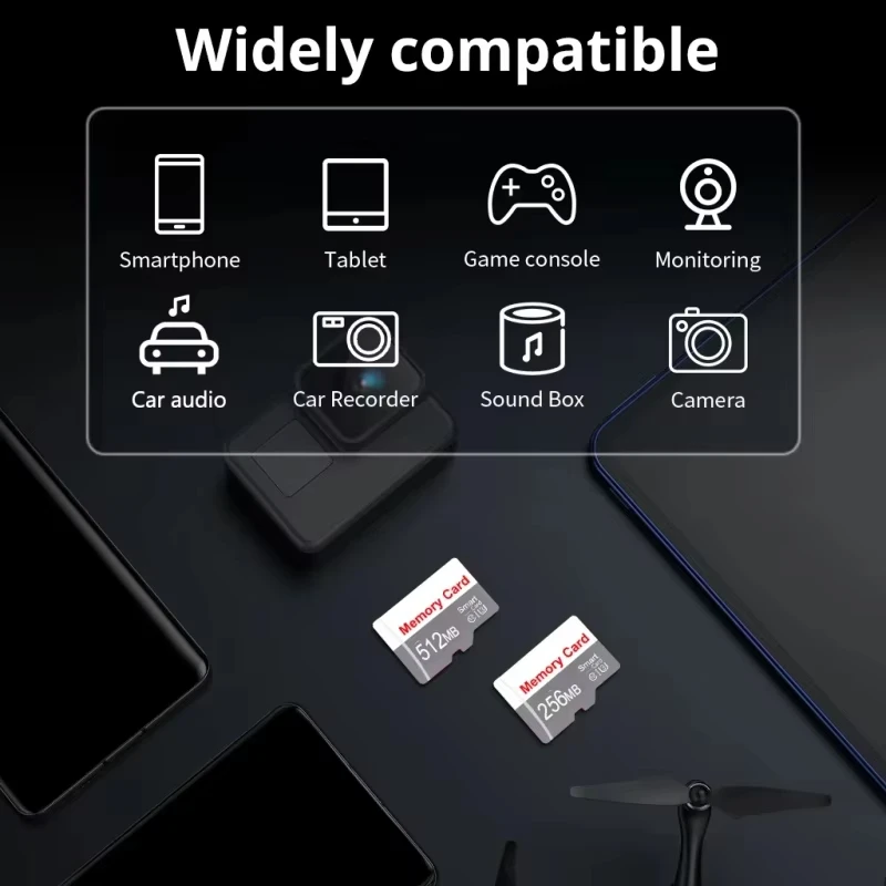 Memory Card Small Capacity 128M 256M 512M 1GB TF Card For CCTV Or Camera Class 10 High Speed Memory Card