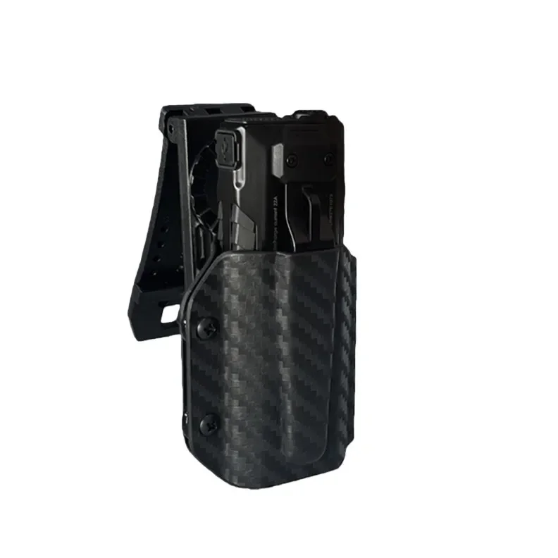 Handmade Sheath Kydex Sheath with ventilation for Nitecore EDC37