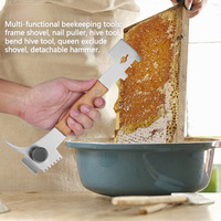 Beekeeping Equipment Stainless Steel Hive Tool Multifunctional Stainless Steel Bee Keeper HiveTool Beekeeping Equipment