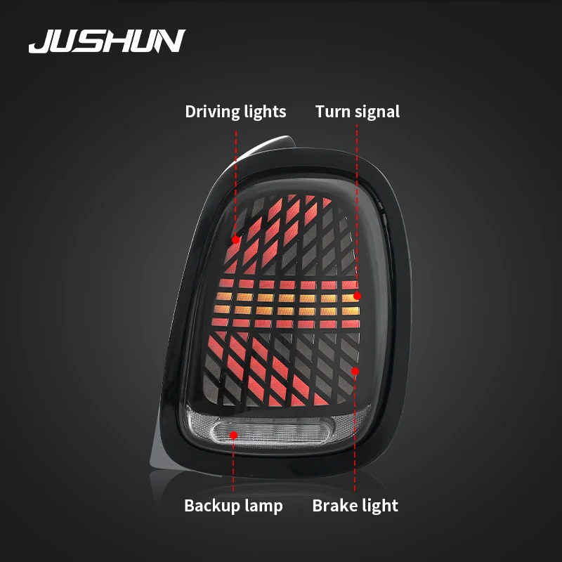 LED Rear Tail Lamp For Mini Cooper F55 F56 F57 2014-2023 Complete Brake Signal Light Assembly